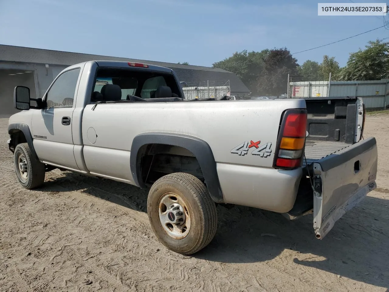 2005 GMC Sierra K2500 Heavy Duty VIN: 1GTHK24U35E207353 Lot: 71375554