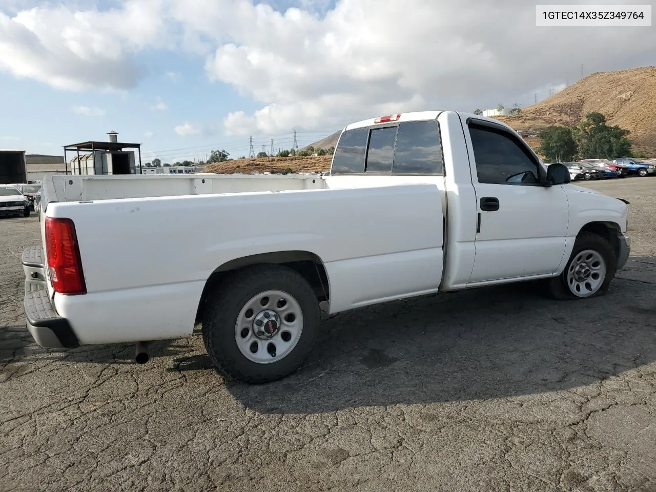 2005 GMC New Sierra C1500 VIN: 1GTEC14X35Z349764 Lot: 71607804