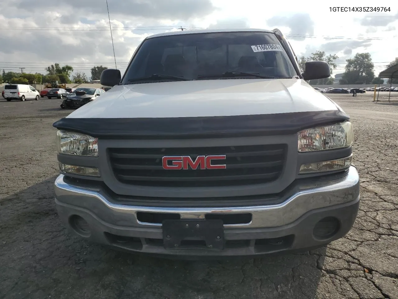 2005 GMC New Sierra C1500 VIN: 1GTEC14X35Z349764 Lot: 71607804