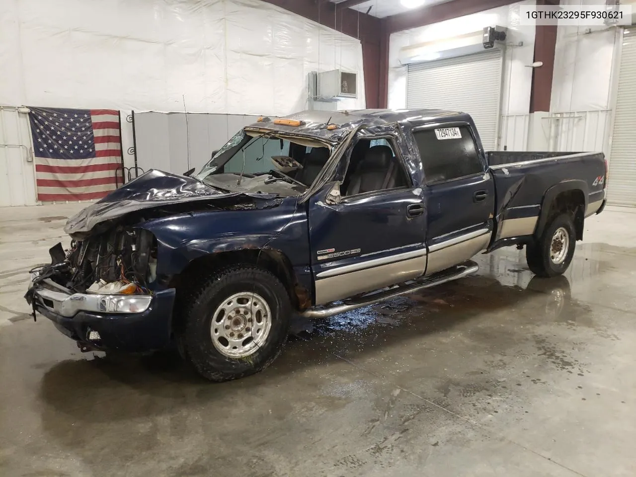 2005 GMC Sierra K2500 Heavy Duty VIN: 1GTHK23295F930621 Lot: 72947134