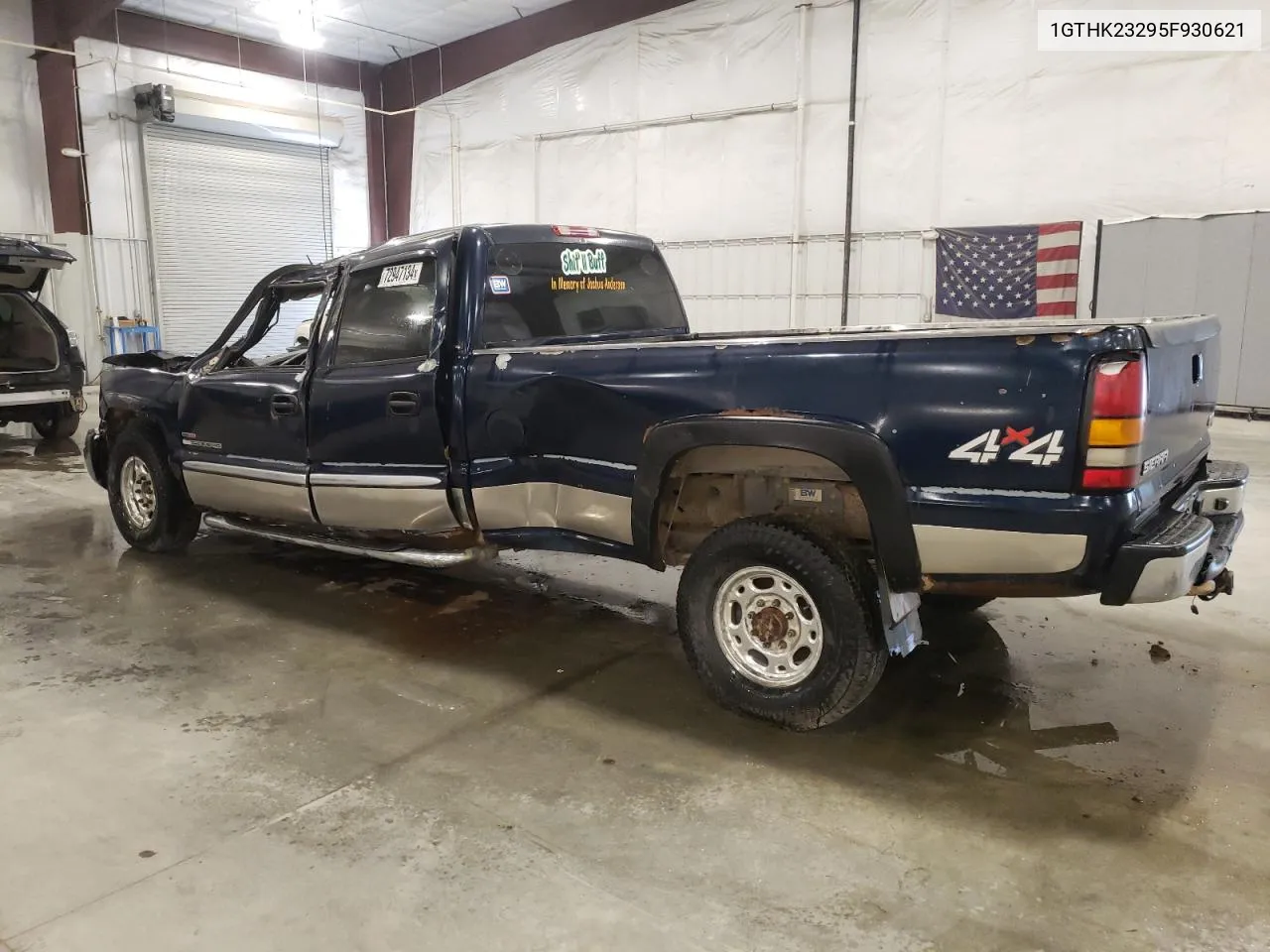 2005 GMC Sierra K2500 Heavy Duty VIN: 1GTHK23295F930621 Lot: 72947134