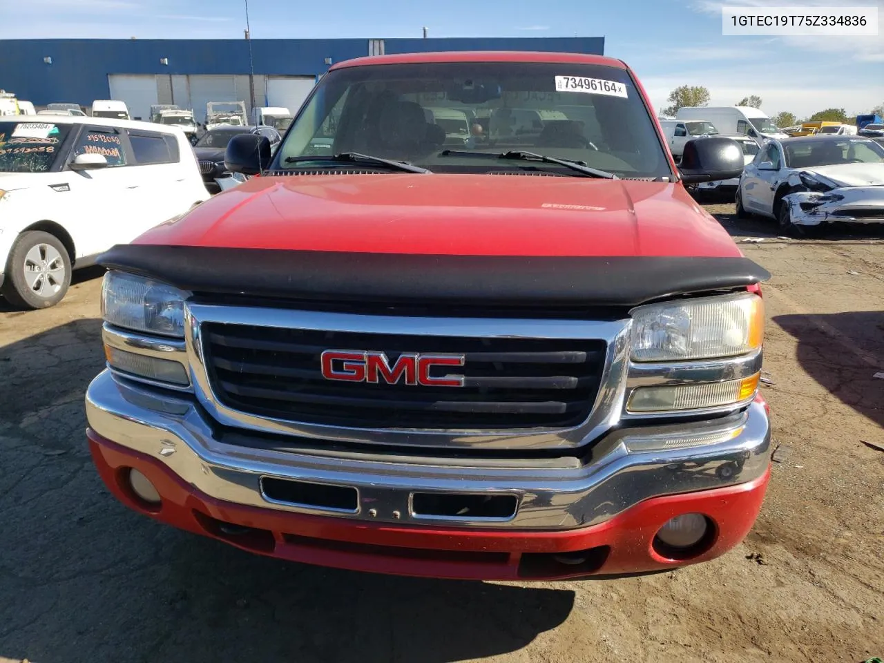 2005 GMC New Sierra C1500 VIN: 1GTEC19T75Z334836 Lot: 73496164