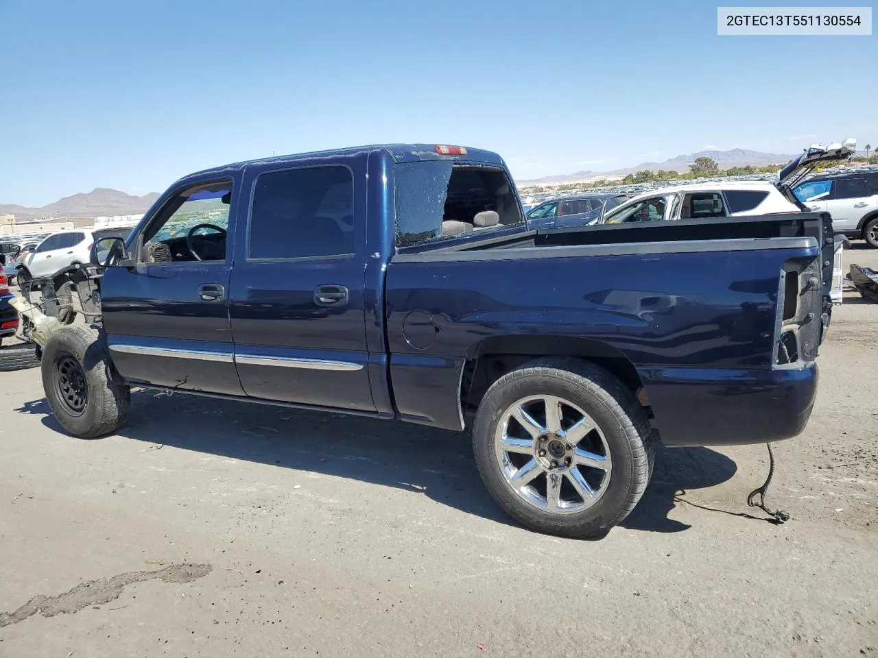 2005 GMC New Sierra C1500 VIN: 2GTEC13T551130554 Lot: 73659514