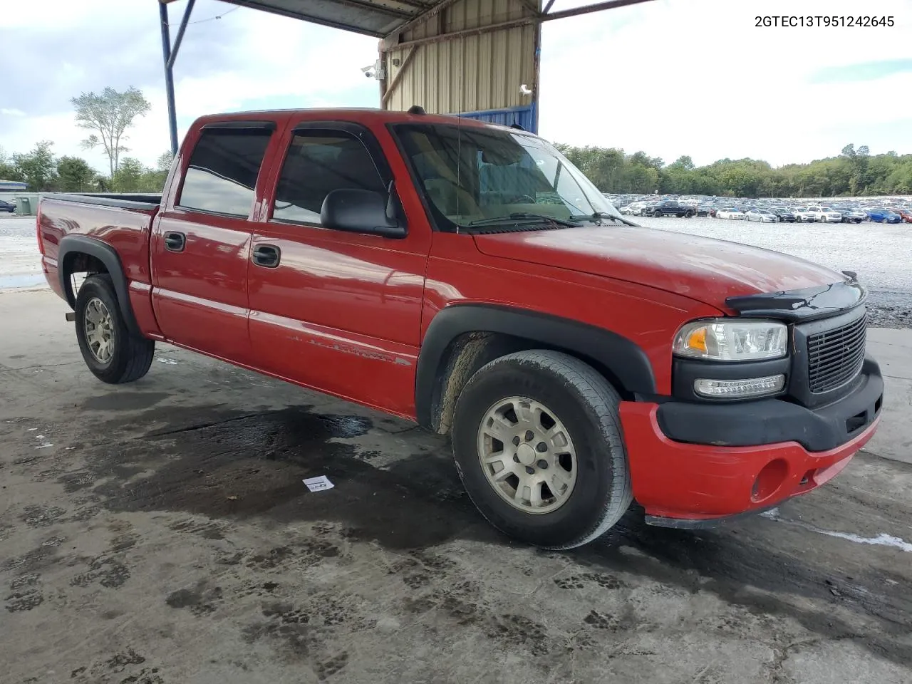 2005 GMC New Sierra C1500 VIN: 2GTEC13T951242645 Lot: 73663114