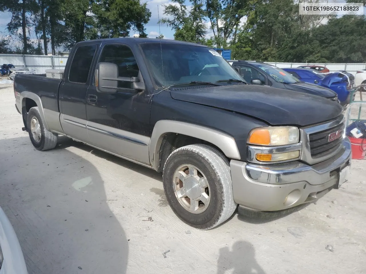 2005 GMC New Sierra K1500 VIN: 1GTEK19B65Z183823 Lot: 74290704