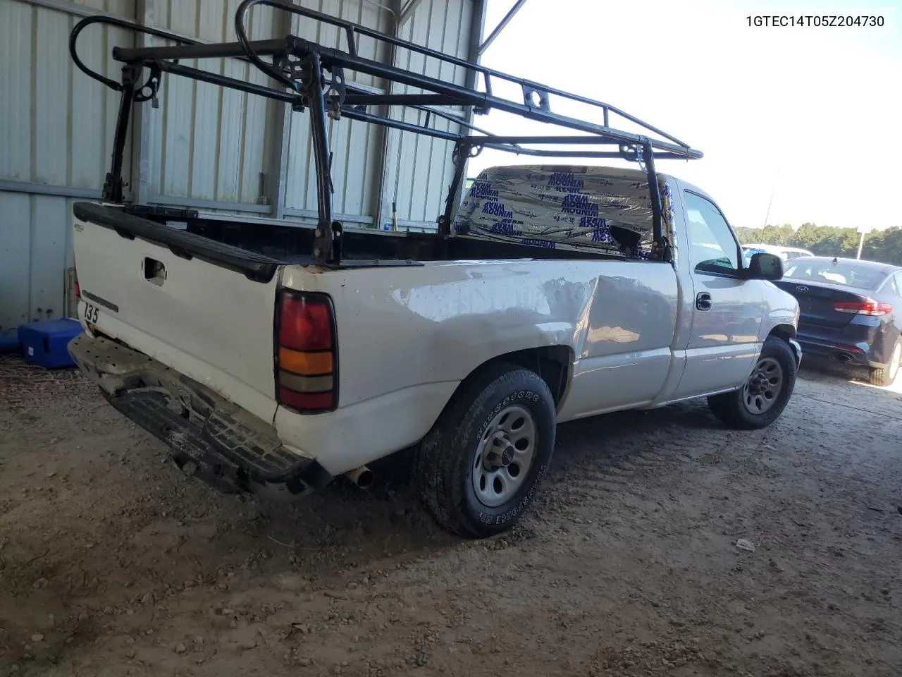 2005 GMC New Sierra C1500 VIN: 1GTEC14T05Z204730 Lot: 74915044