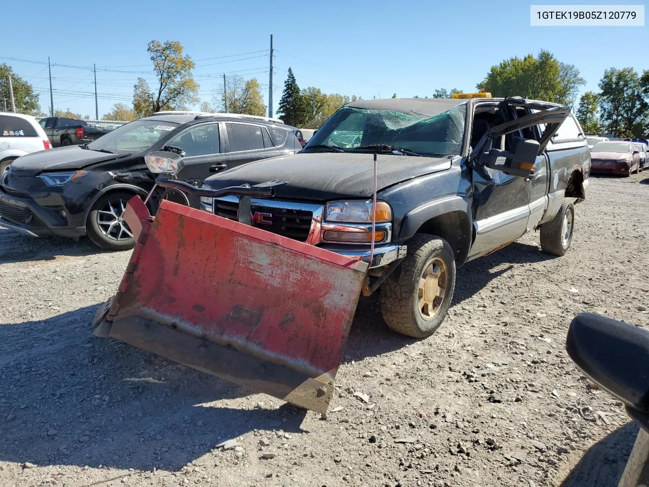 2005 GMC New Sierra K1500 VIN: 1GTEK19B05Z120779 Lot: 75203714