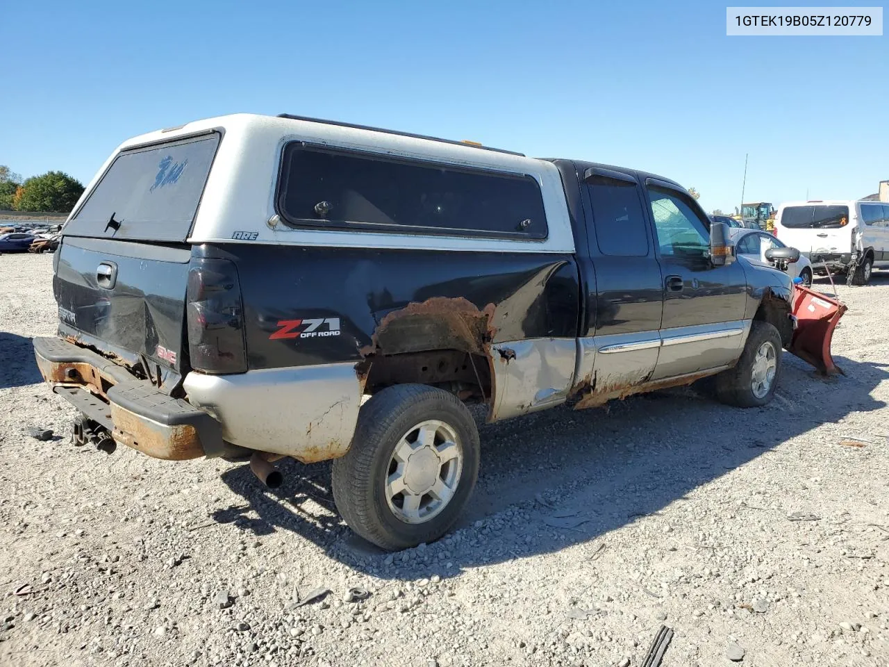 2005 GMC New Sierra K1500 VIN: 1GTEK19B05Z120779 Lot: 75203714