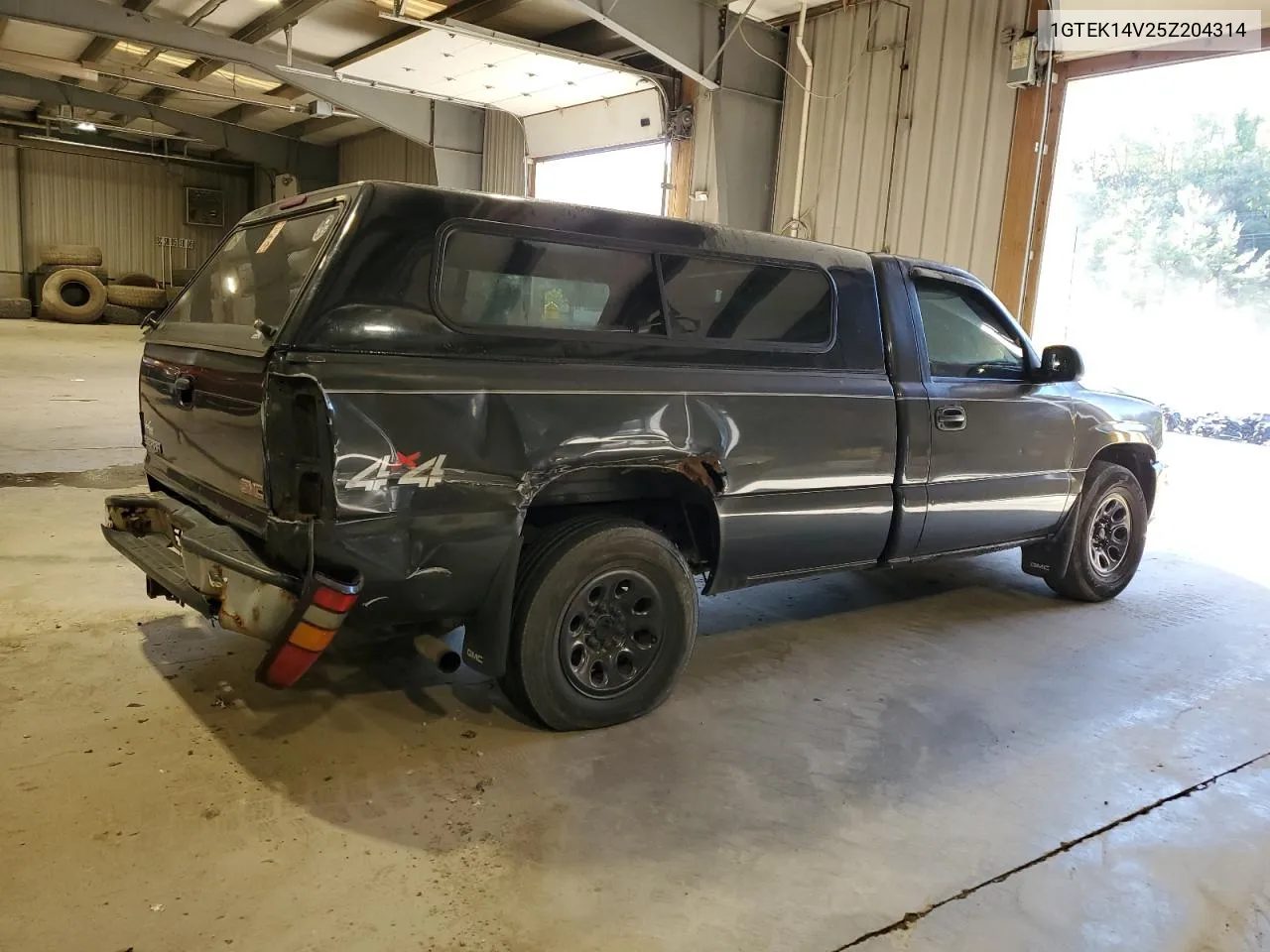 2005 GMC New Sierra K1500 VIN: 1GTEK14V25Z204314 Lot: 75292054