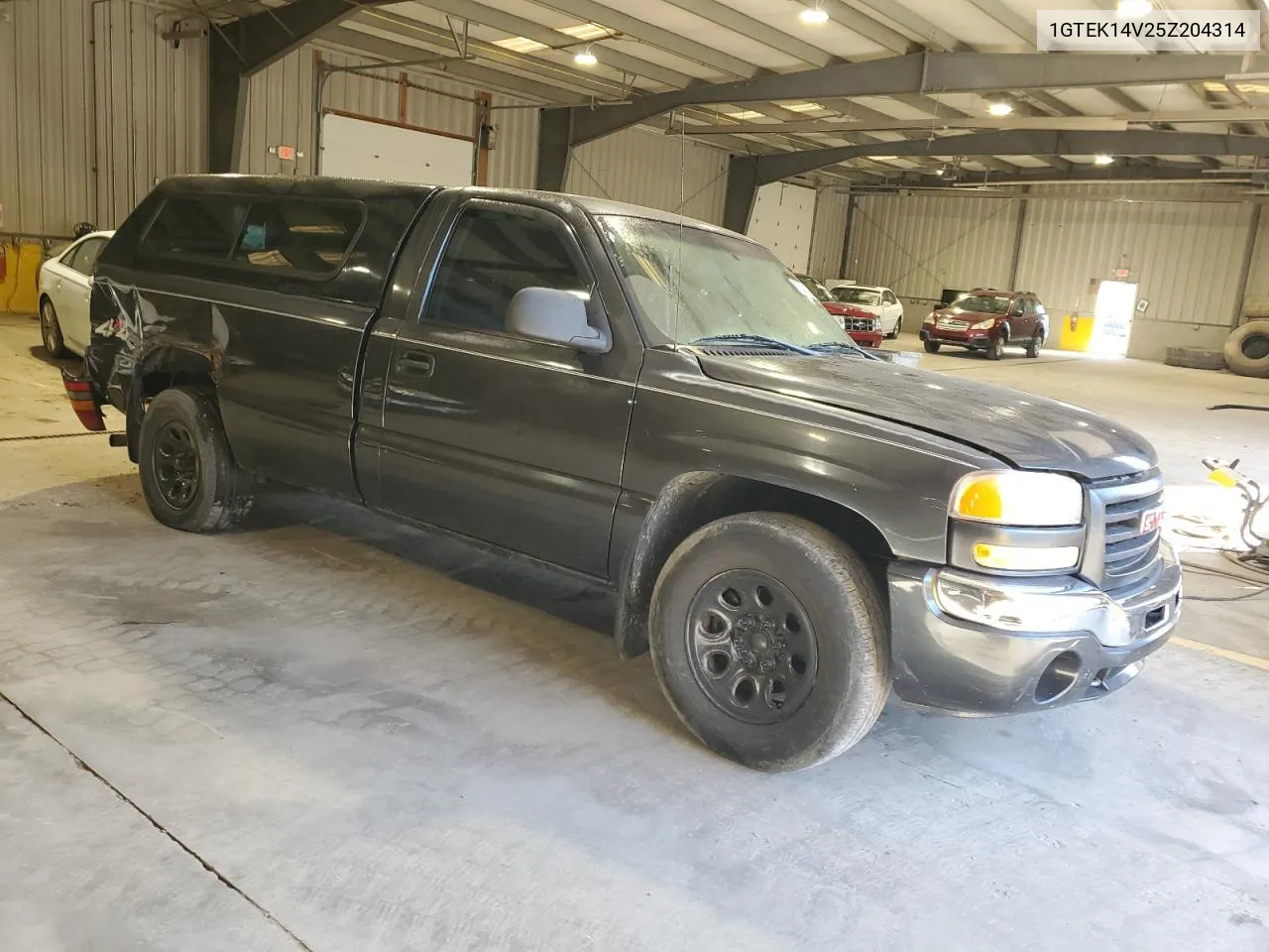 2005 GMC New Sierra K1500 VIN: 1GTEK14V25Z204314 Lot: 75292054