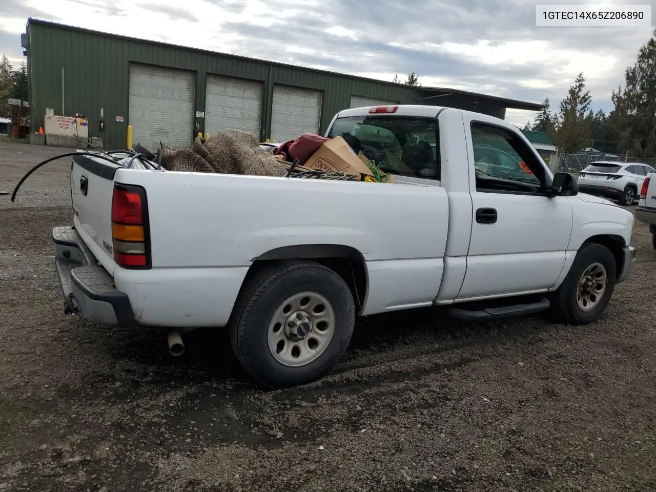 2005 GMC New Sierra C1500 VIN: 1GTEC14X65Z206890 Lot: 75689974