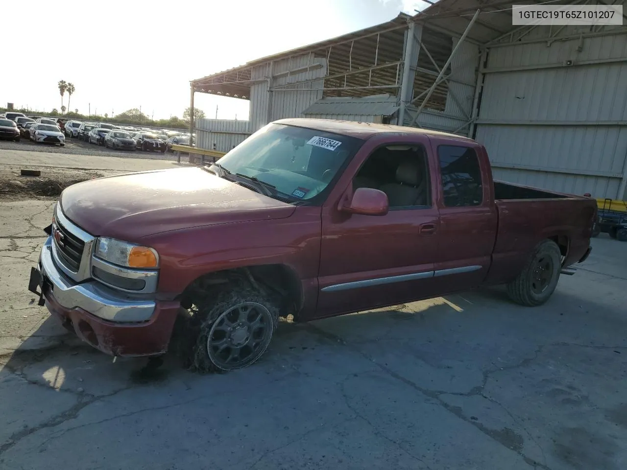 2005 GMC New Sierra C1500 VIN: 1GTEC19T65Z101207 Lot: 76667644