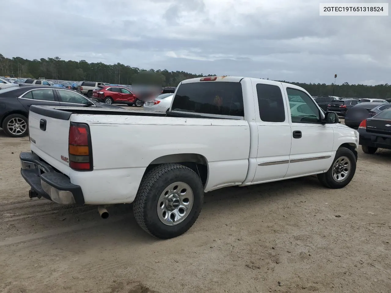 2005 GMC New Sierra C1500 VIN: 2GTEC19T651318524 Lot: 79017304