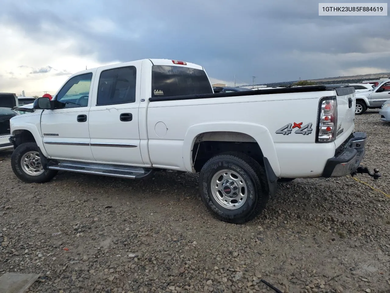 2005 GMC Sierra K2500 Heavy Duty VIN: 1GTHK23U85F884619 Lot: 79070584