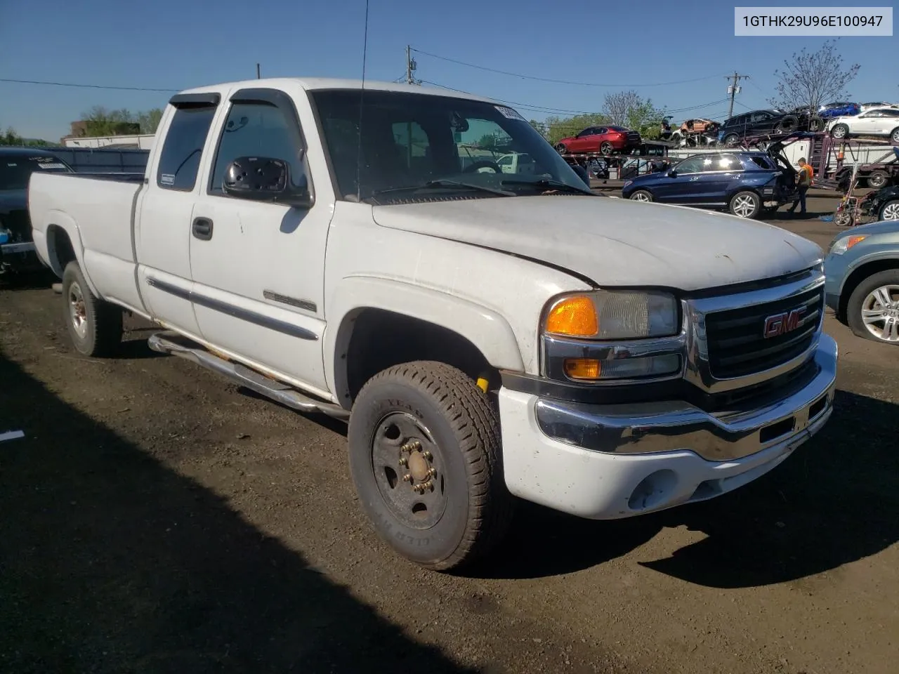 2006 GMC Sierra K2500 Heavy Duty VIN: 1GTHK29U96E100947 Lot: 53897364