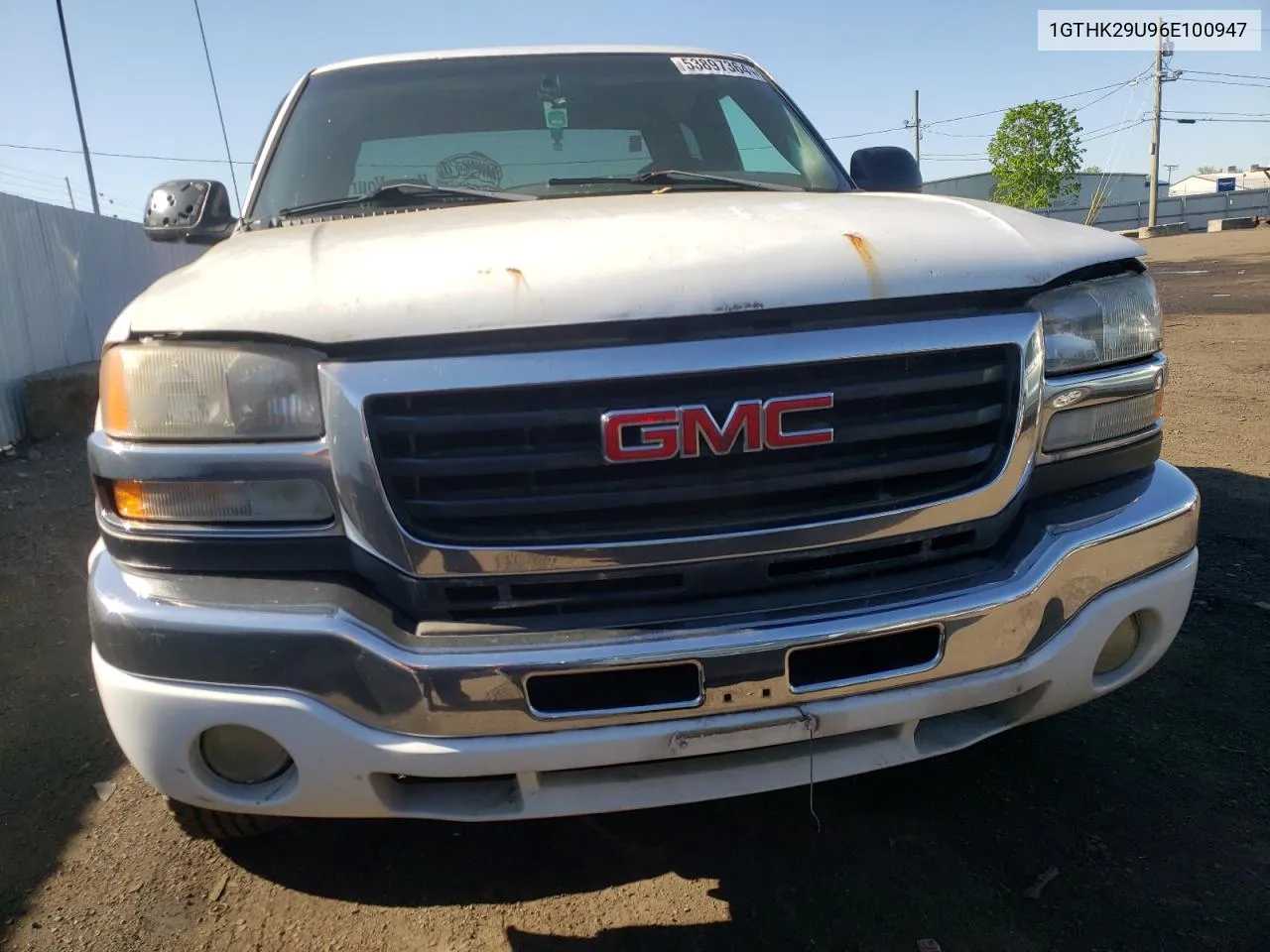 1GTHK29U96E100947 2006 GMC Sierra K2500 Heavy Duty