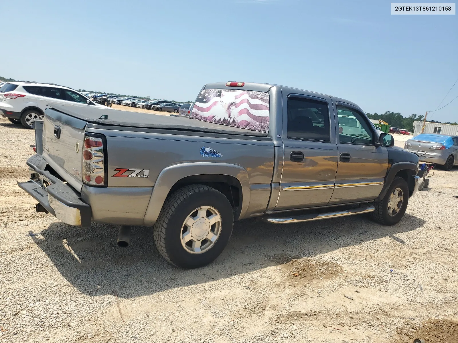 2006 GMC New Sierra K1500 VIN: 2GTEK13T861210158 Lot: 54169804