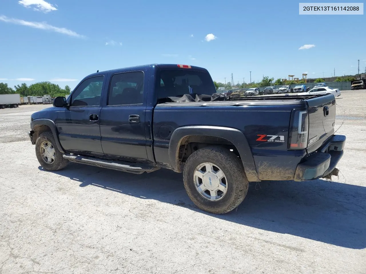 2006 GMC New Sierra K1500 VIN: 2GTEK13T161142088 Lot: 54381564