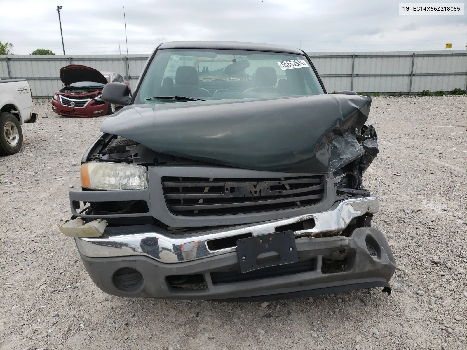 2006 GMC New Sierra C1500 VIN: 1GTEC14X66Z218085 Lot: 55653804