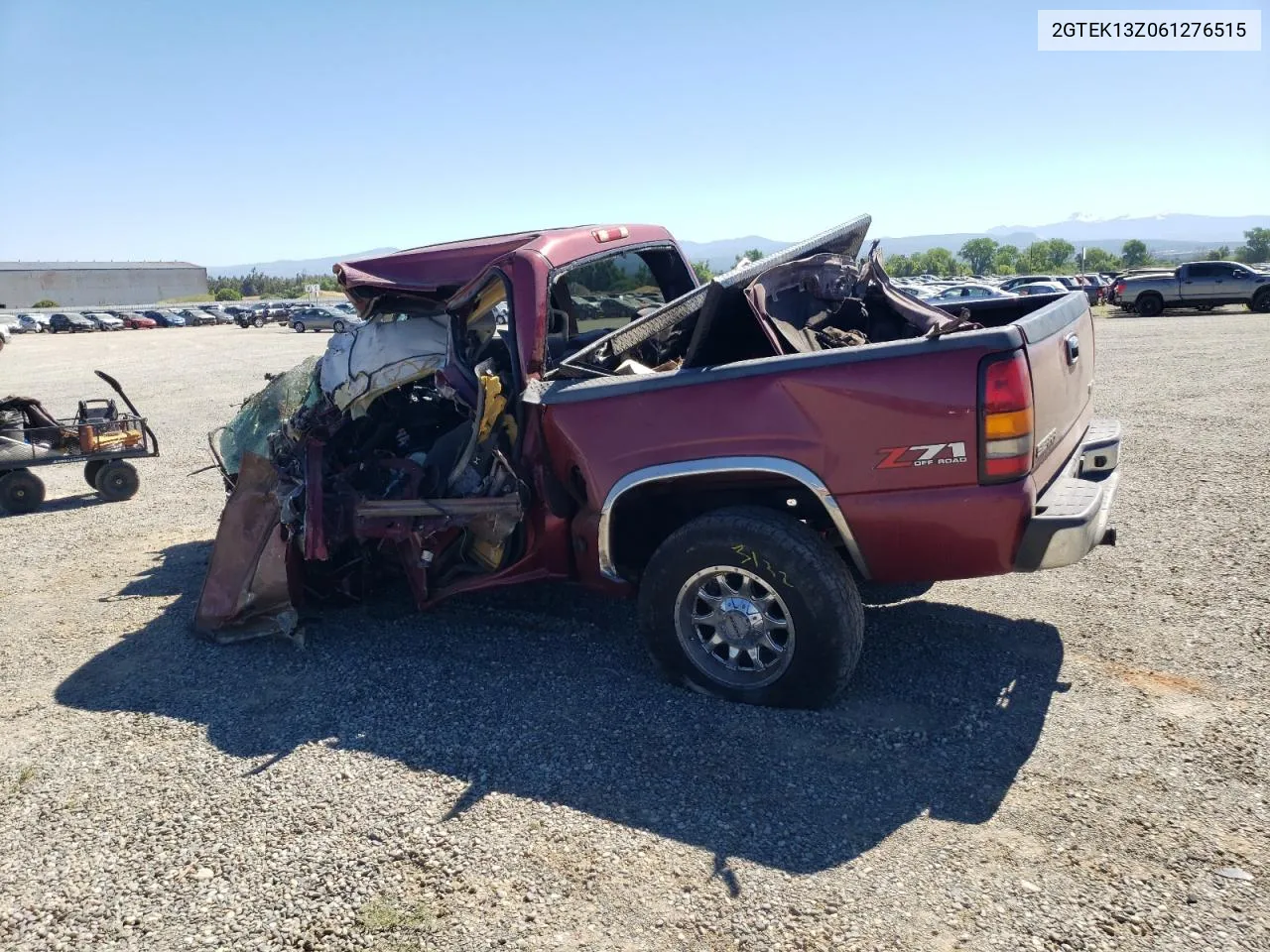 2006 GMC New Sierra K1500 VIN: 2GTEK13Z061276515 Lot: 57359584