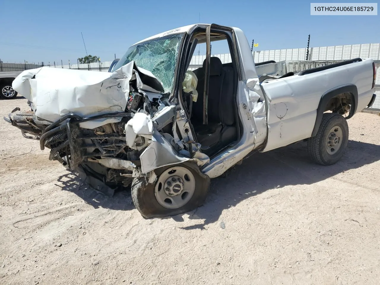 2006 GMC Sierra C2500 Heavy Duty VIN: 1GTHC24U06E185729 Lot: 61409794