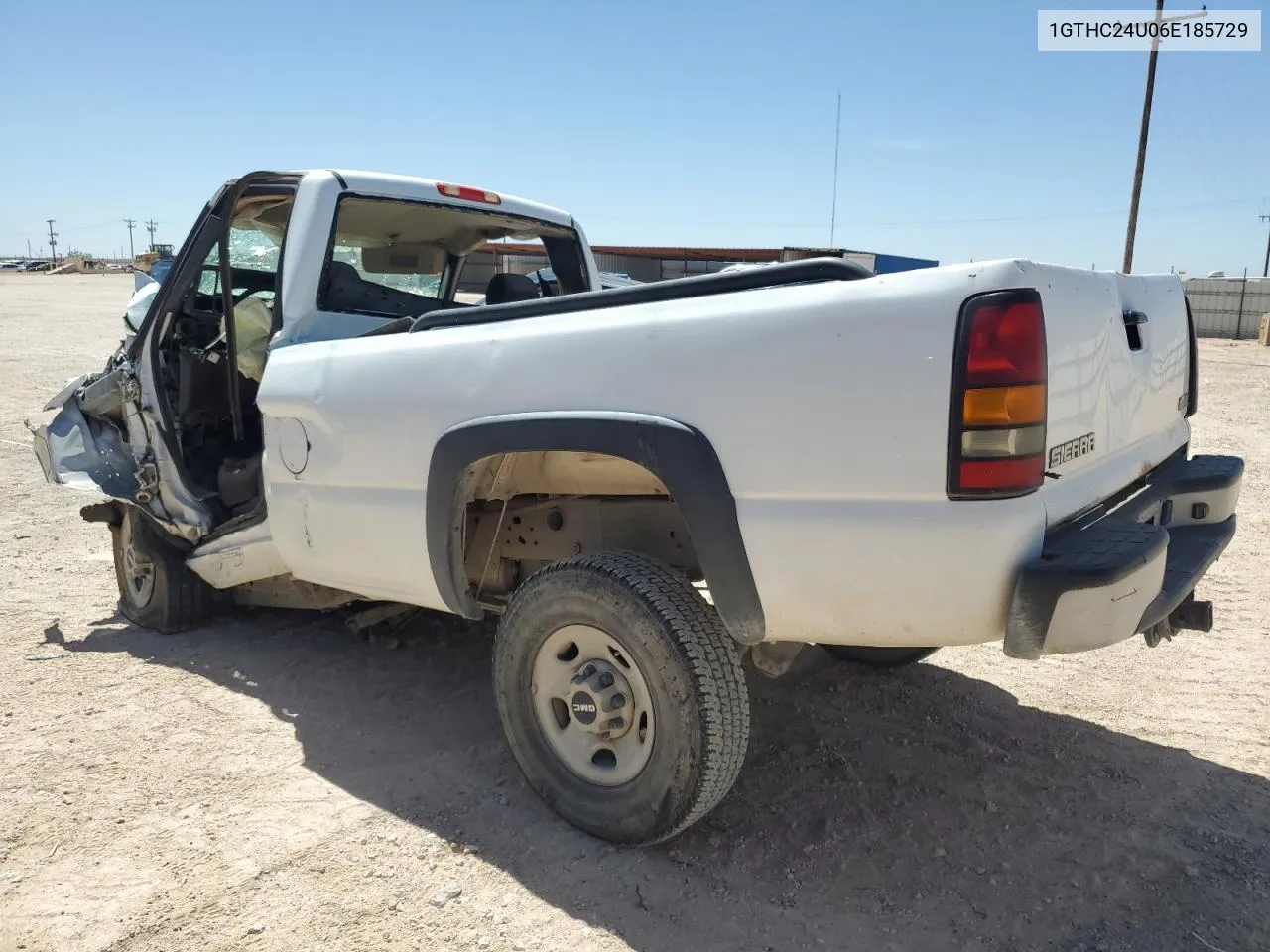 2006 GMC Sierra C2500 Heavy Duty VIN: 1GTHC24U06E185729 Lot: 61409794