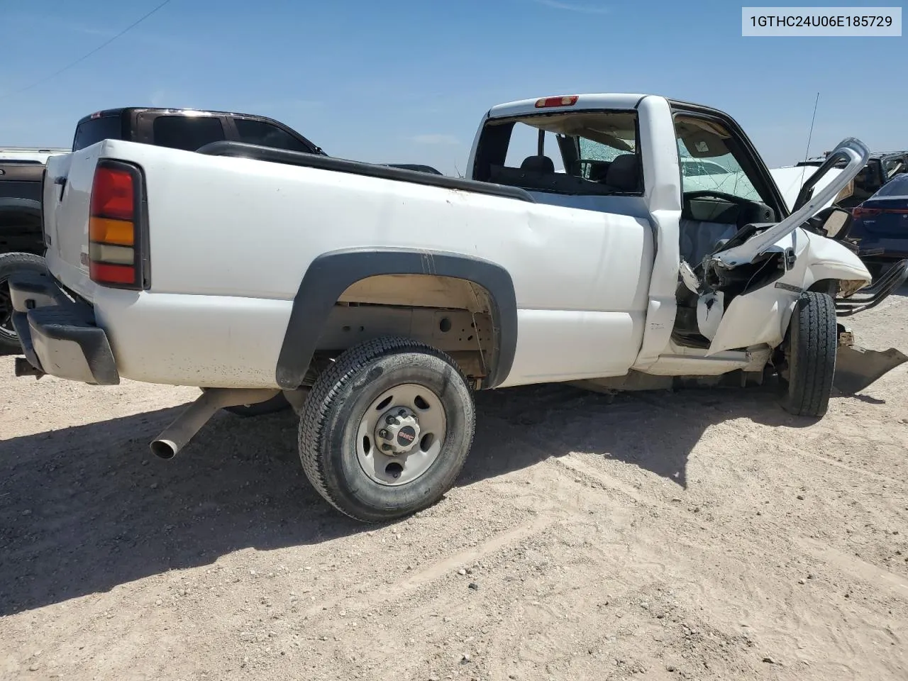 2006 GMC Sierra C2500 Heavy Duty VIN: 1GTHC24U06E185729 Lot: 61409794