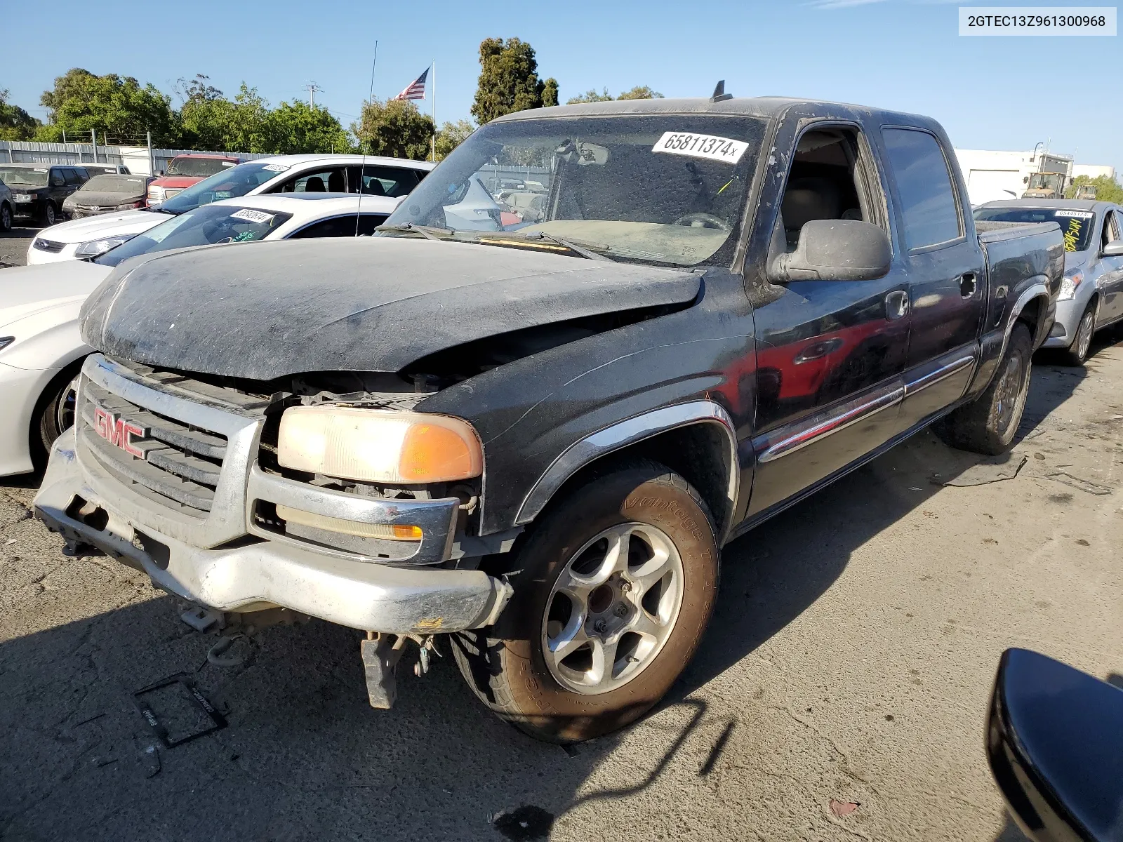 2006 GMC New Sierra C1500 VIN: 2GTEC13Z961300968 Lot: 65811374