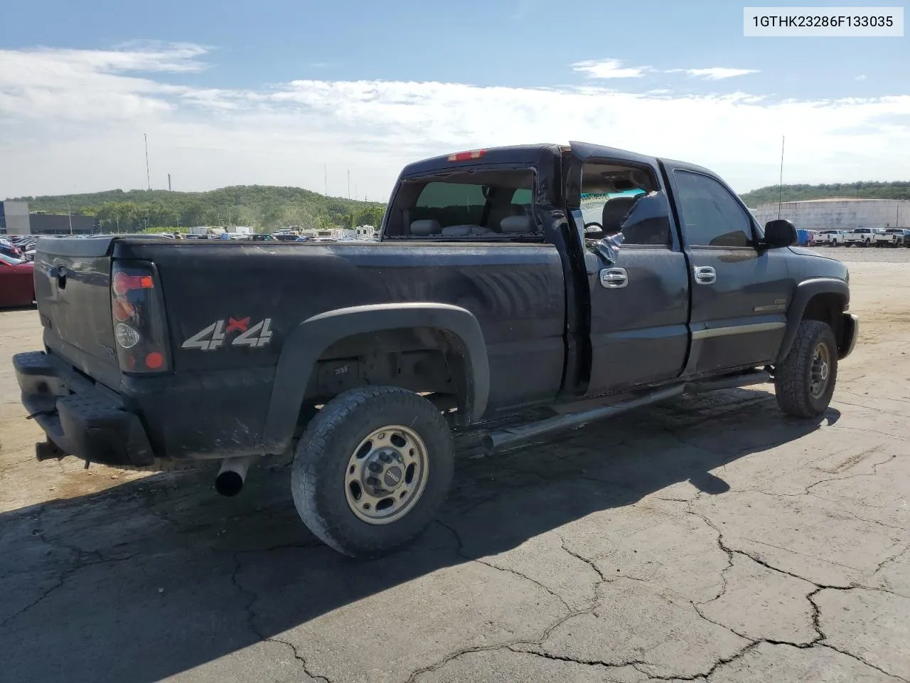 2006 GMC Sierra K2500 Heavy Duty VIN: 1GTHK23286F133035 Lot: 65967444