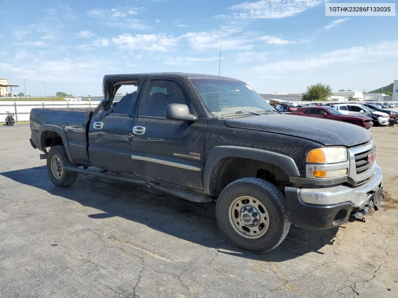 2006 GMC Sierra K2500 Heavy Duty VIN: 1GTHK23286F133035 Lot: 65967444