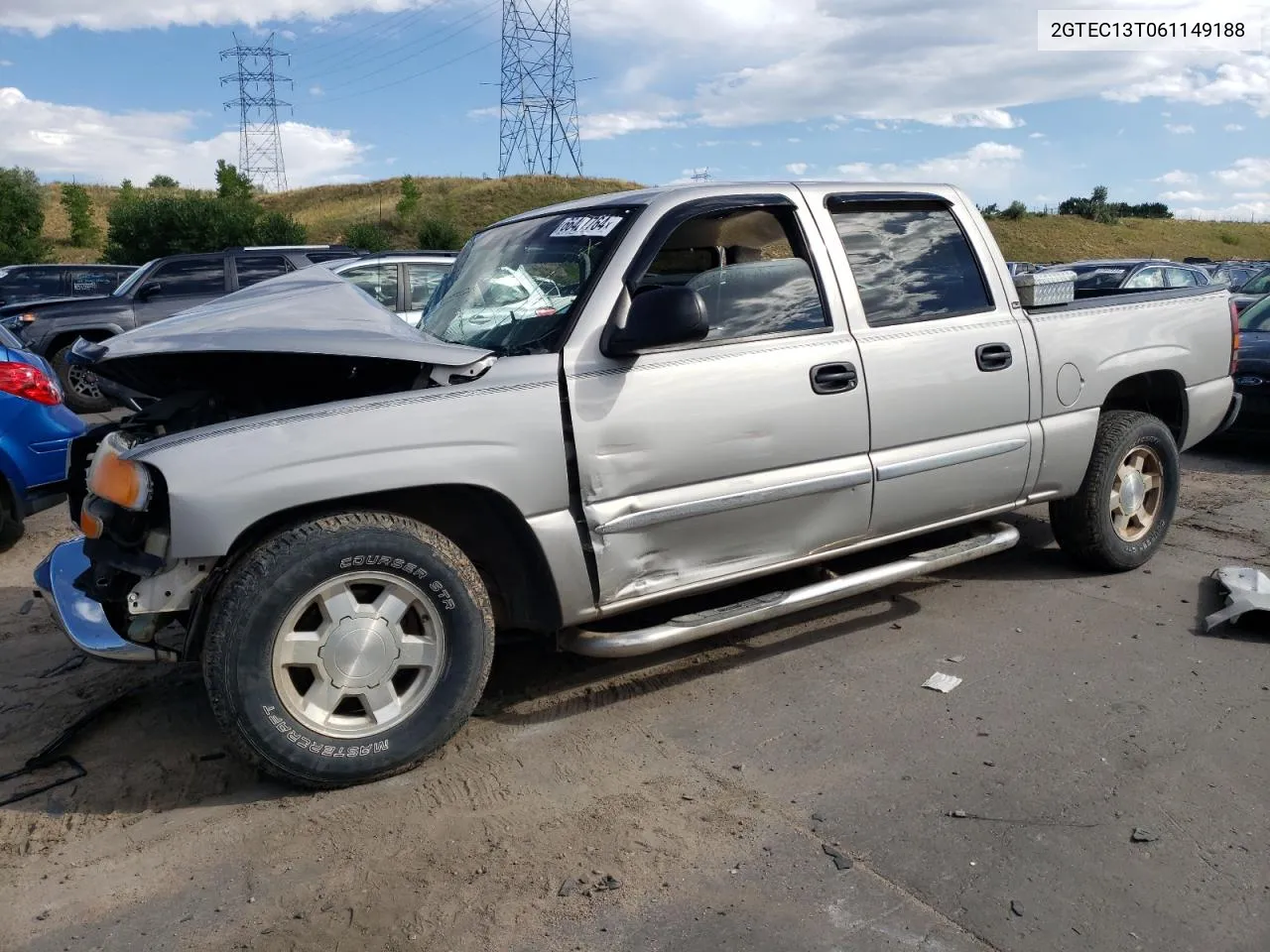 2006 GMC New Sierra C1500 VIN: 2GTEC13T061149188 Lot: 66427764