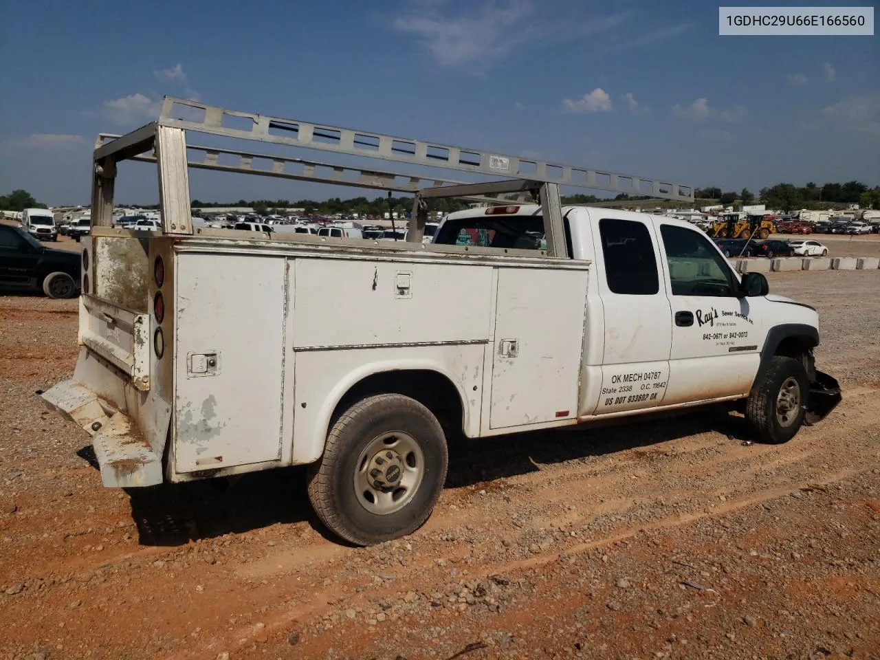 2006 GMC Sierra C2500 Heavy Duty VIN: 1GDHC29U66E166560 Lot: 68065524