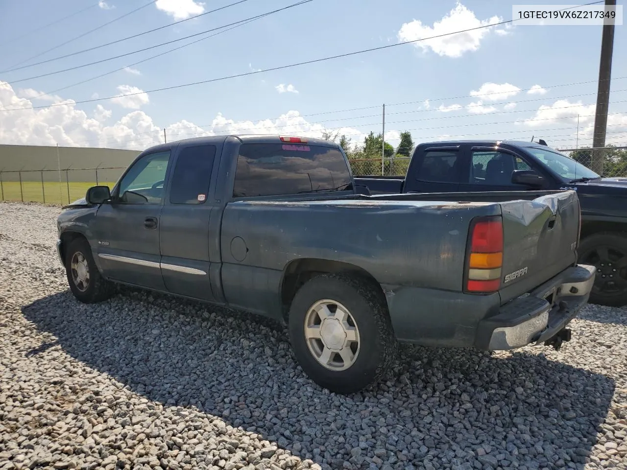 2006 GMC New Sierra C1500 VIN: 1GTEC19VX6Z217349 Lot: 68180904