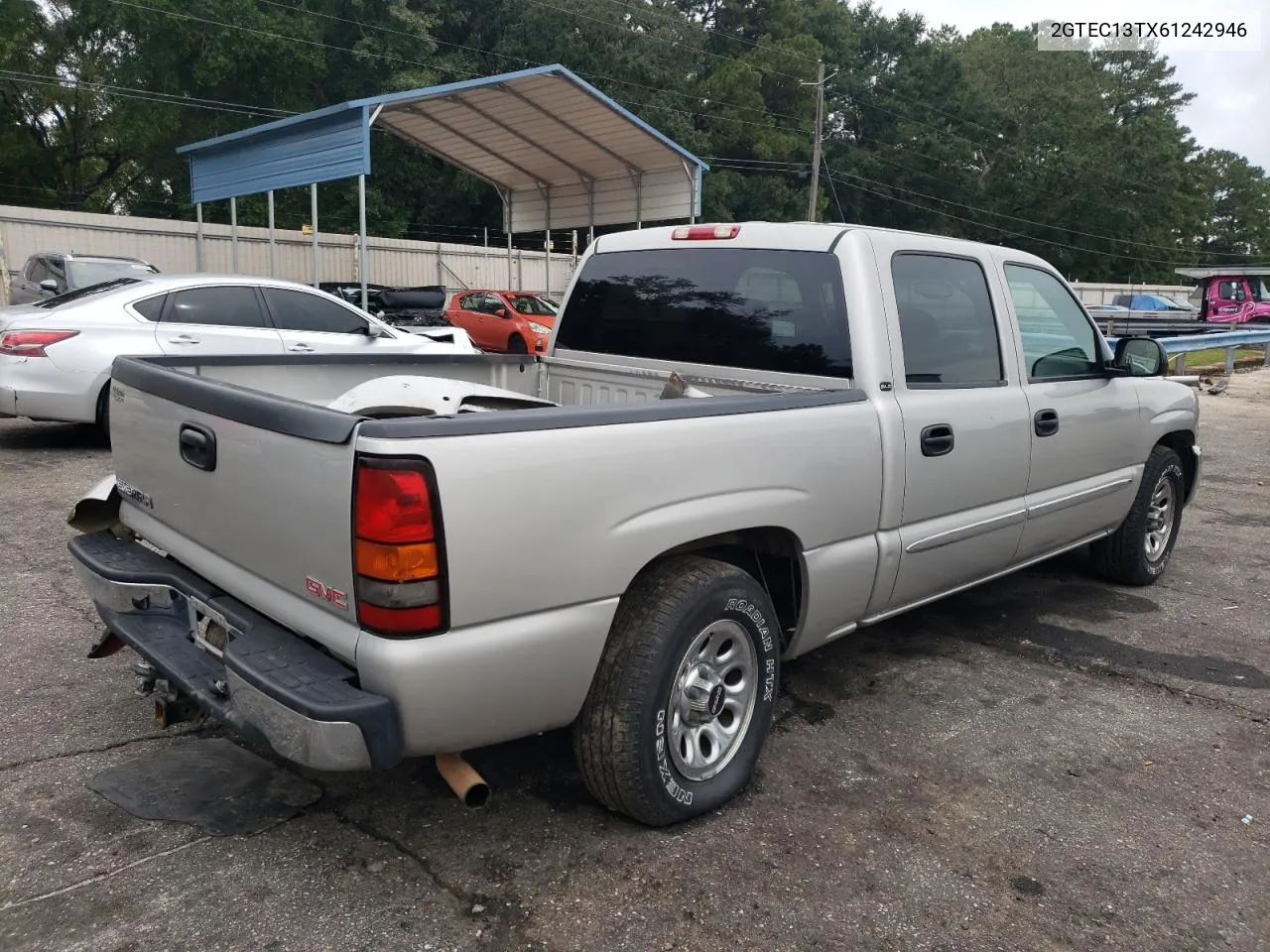 2006 GMC New Sierra C1500 VIN: 2GTEC13TX61242946 Lot: 69779434