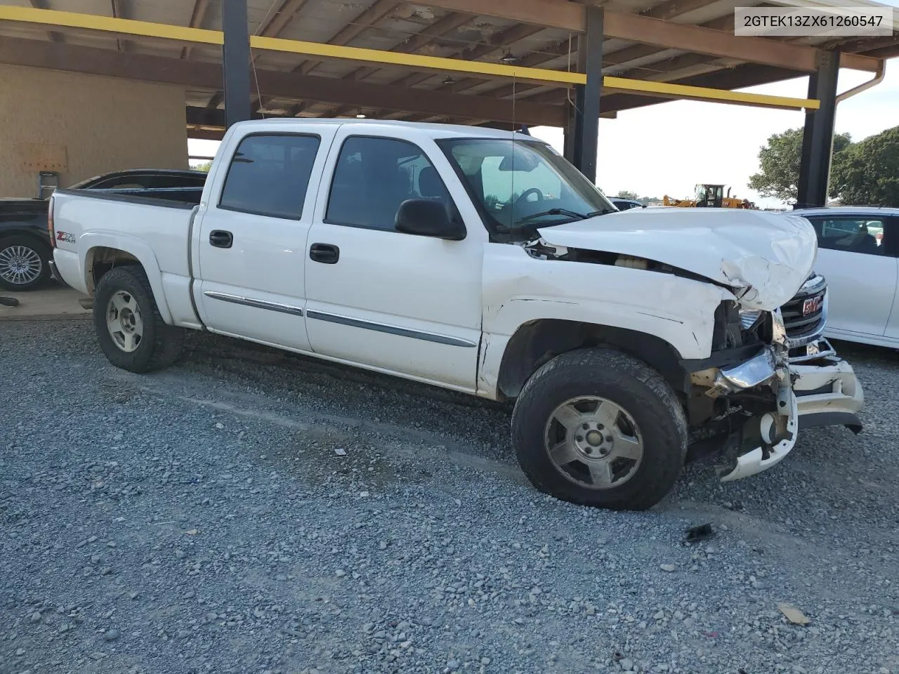 2006 GMC New Sierra K1500 VIN: 2GTEK13ZX61260547 Lot: 69793294