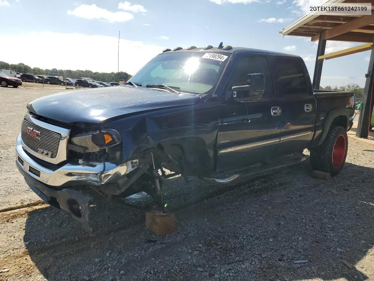 2006 GMC New Sierra K1500 VIN: 2GTEK13T661242199 Lot: 70198294