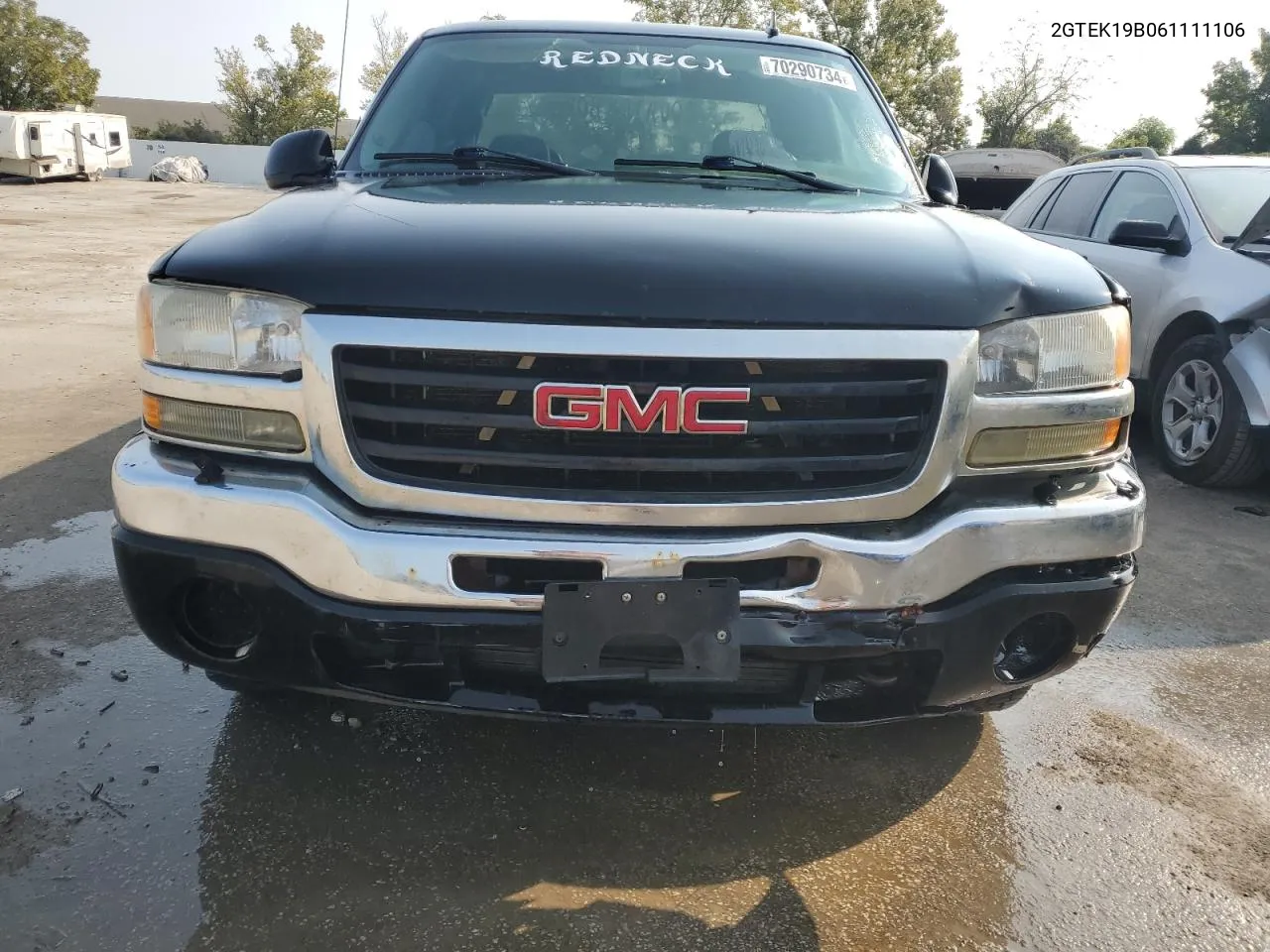 2006 GMC New Sierra K1500 VIN: 2GTEK19B061111106 Lot: 70290734