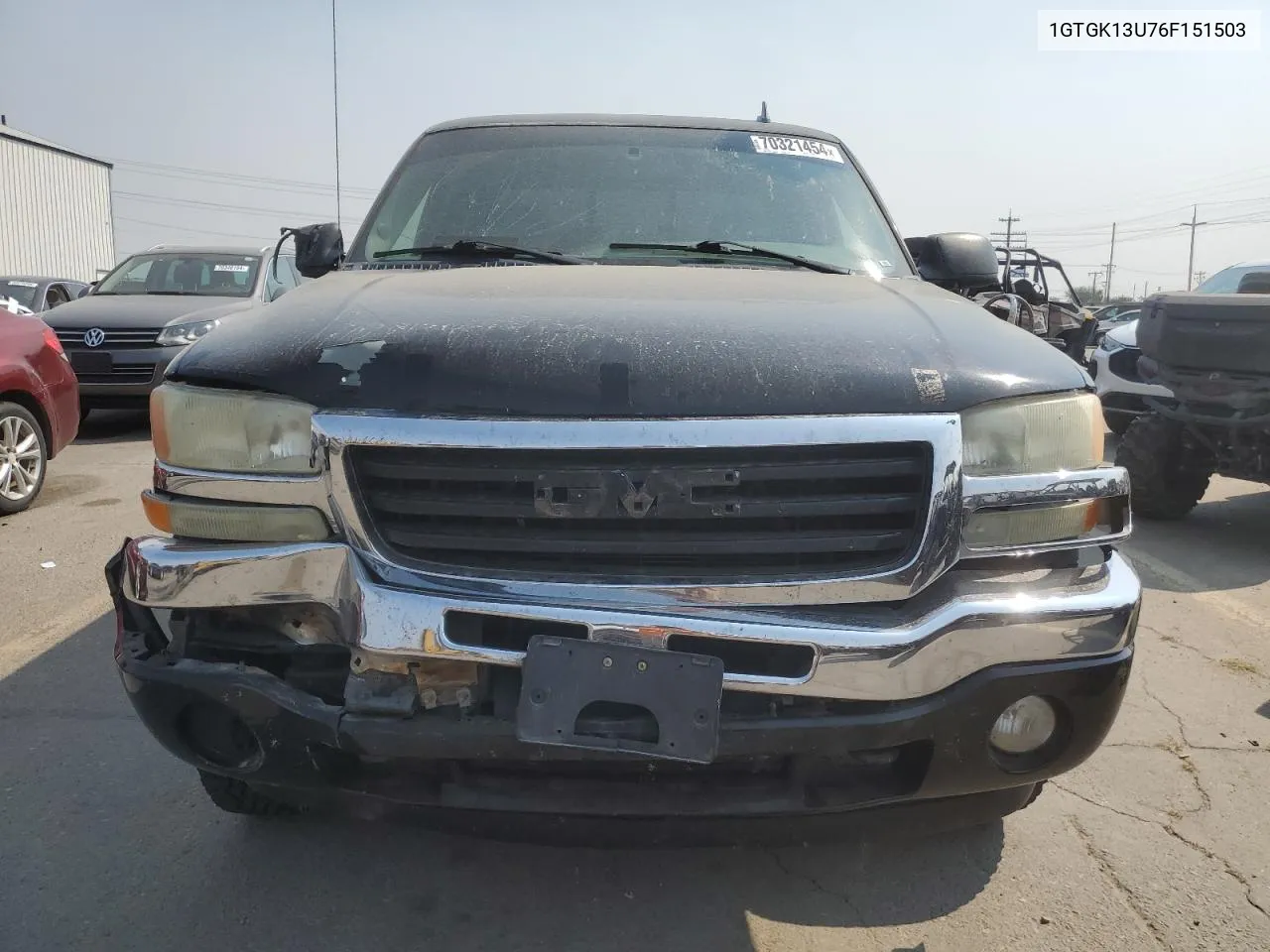 2006 GMC Sierra K1500 Heavy Duty VIN: 1GTGK13U76F151503 Lot: 70321454