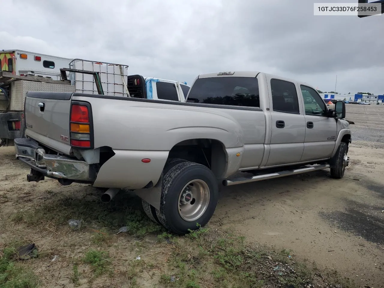 2006 GMC New Sierra C3500 VIN: 1GTJC33D76F258453 Lot: 70579834