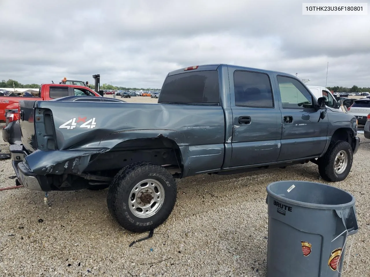 2006 GMC Sierra K2500 Heavy Duty VIN: 1GTHK23U36F180801 Lot: 70698614