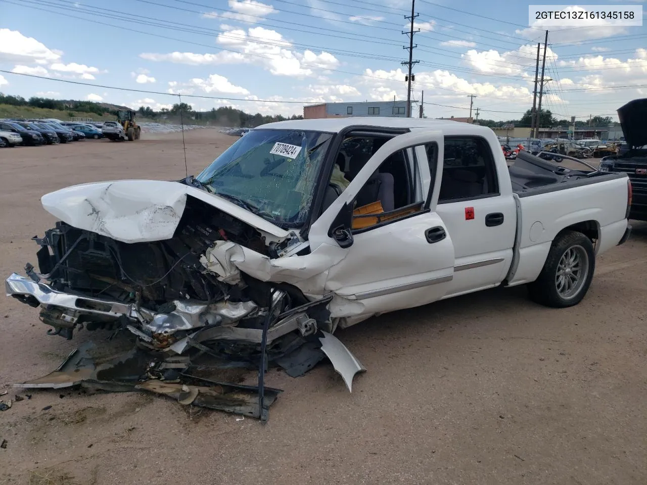 2006 GMC New Sierra C1500 VIN: 2GTEC13Z161345158 Lot: 70709424