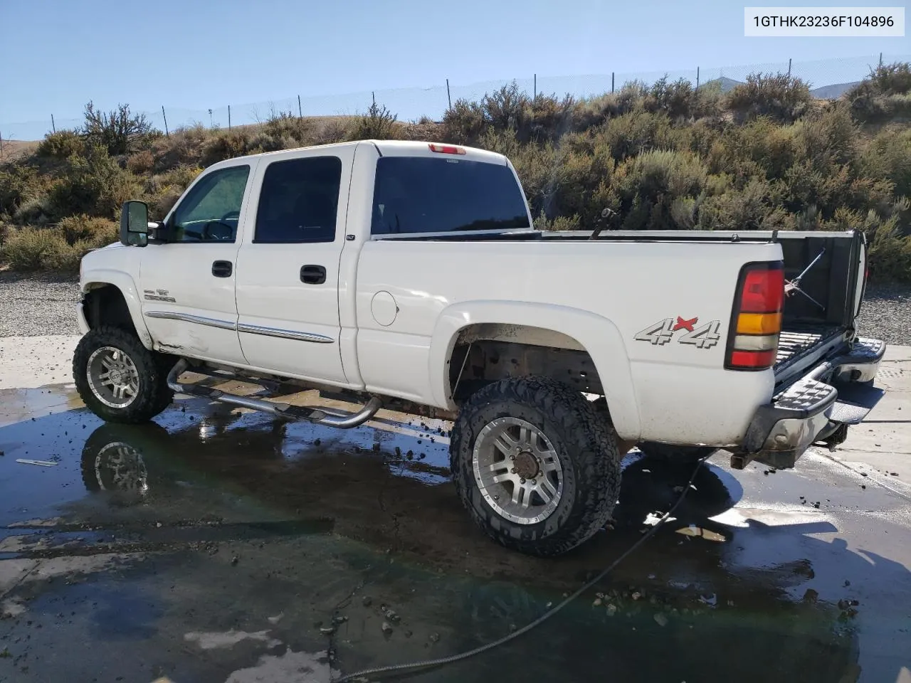 2006 GMC Sierra K2500 Heavy Duty VIN: 1GTHK23236F104896 Lot: 70831064