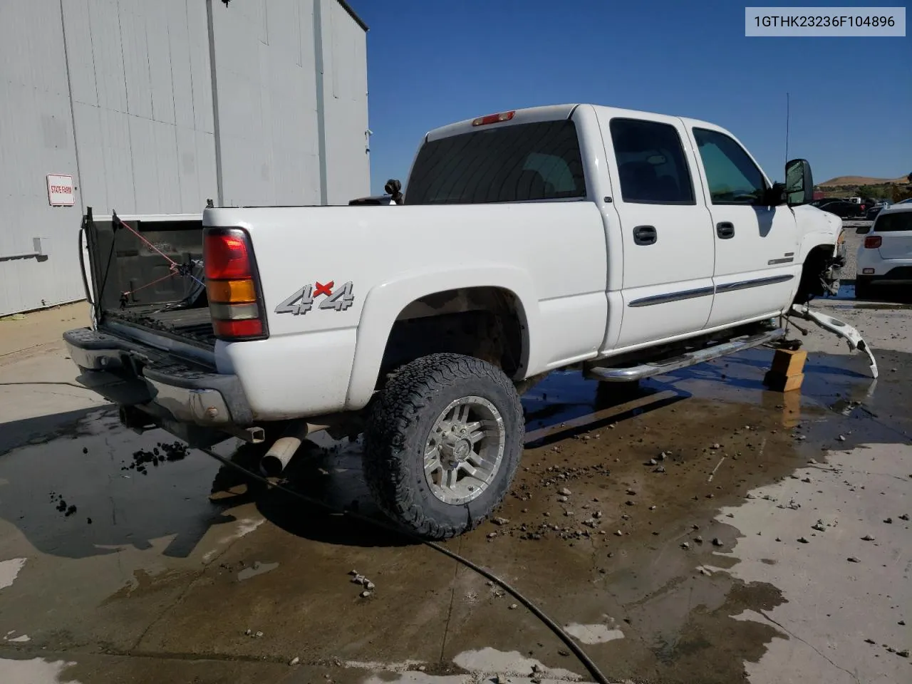 2006 GMC Sierra K2500 Heavy Duty VIN: 1GTHK23236F104896 Lot: 70831064