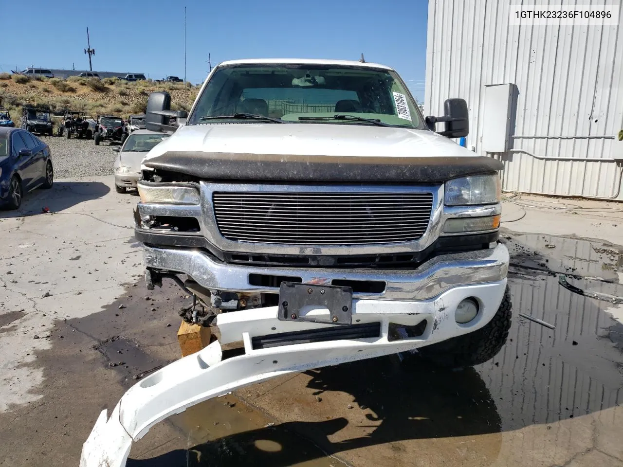 2006 GMC Sierra K2500 Heavy Duty VIN: 1GTHK23236F104896 Lot: 70831064