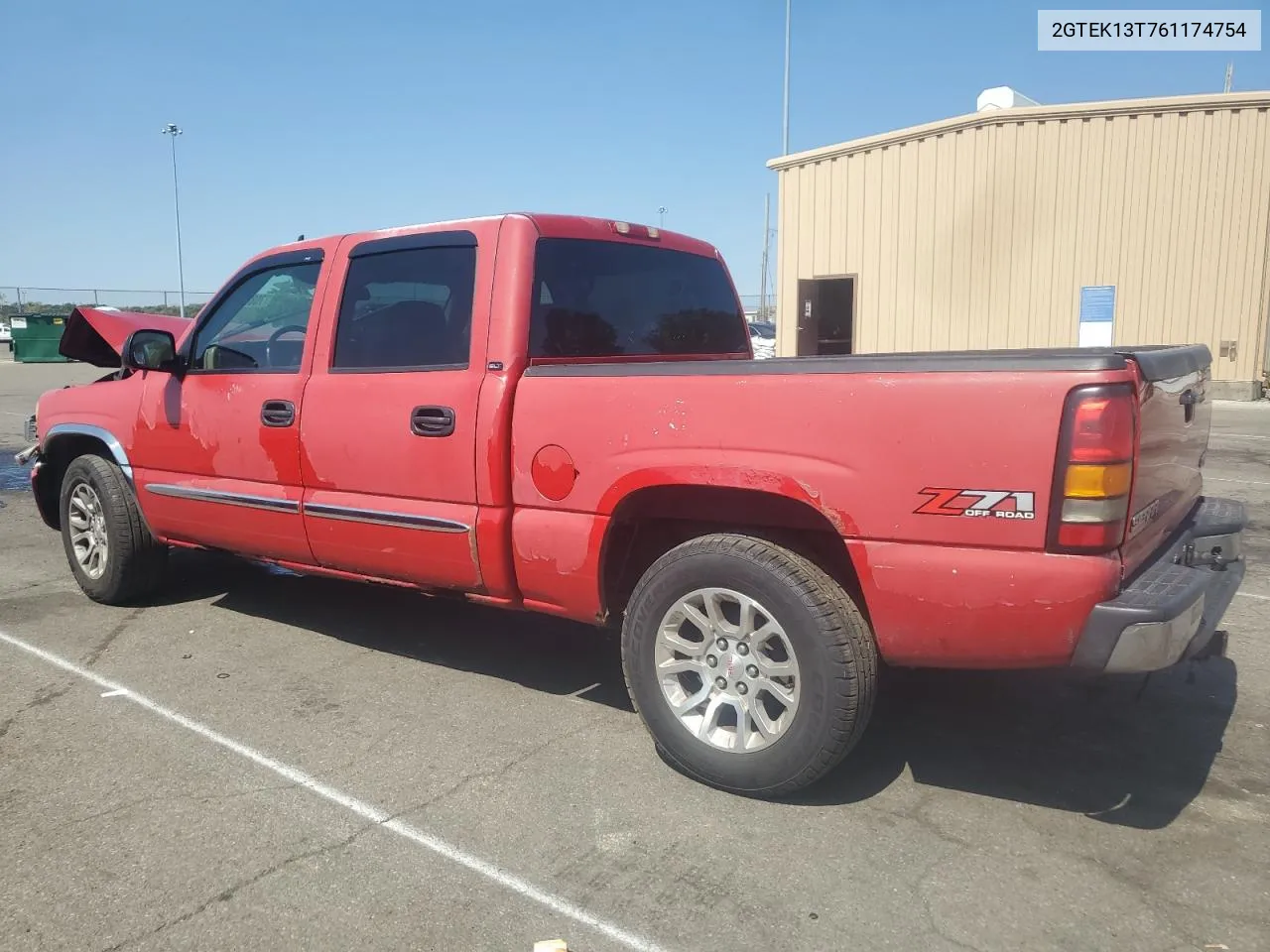 2006 GMC New Sierra K1500 VIN: 2GTEK13T761174754 Lot: 70860354