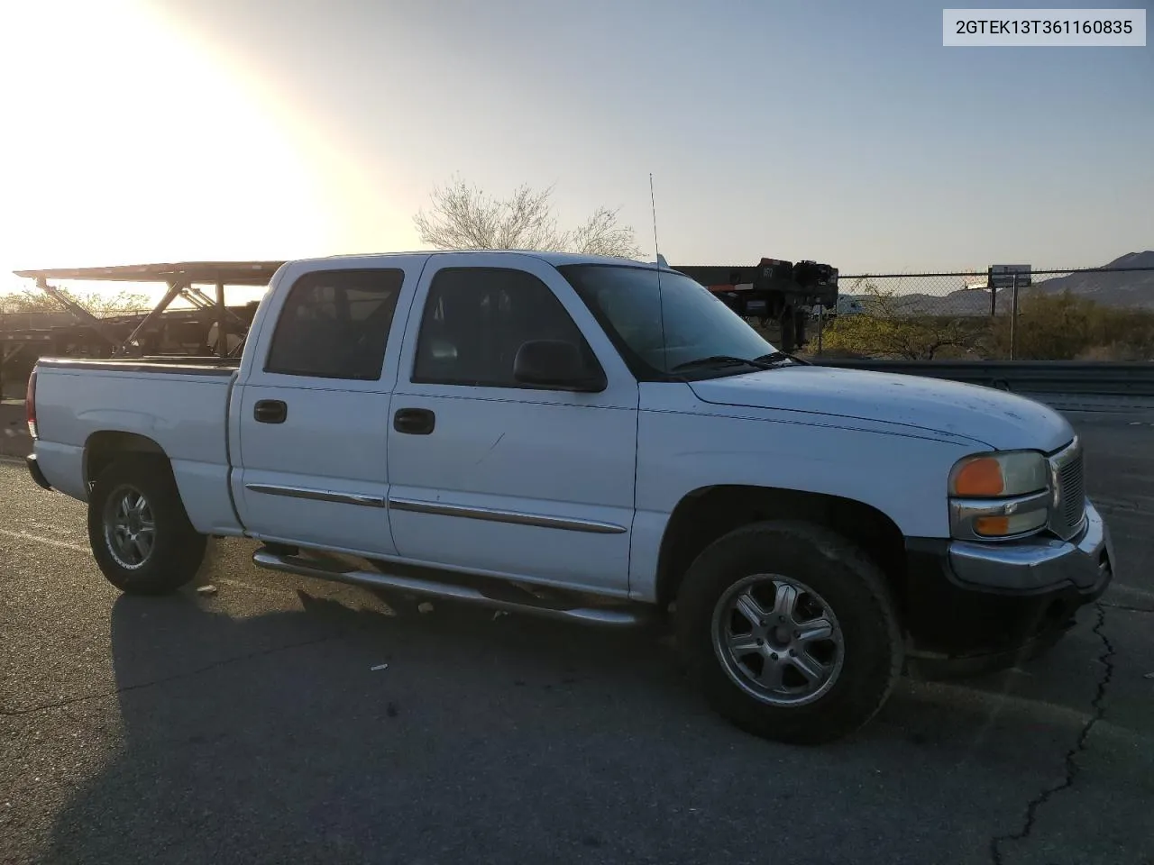 2006 GMC New Sierra K1500 VIN: 2GTEK13T361160835 Lot: 71627284