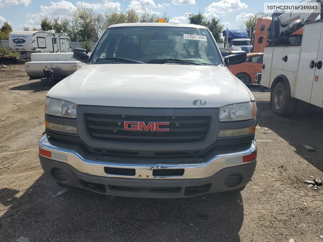 2006 GMC New Sierra C3500 VIN: 1GTHC33U16F249343 Lot: 71647364