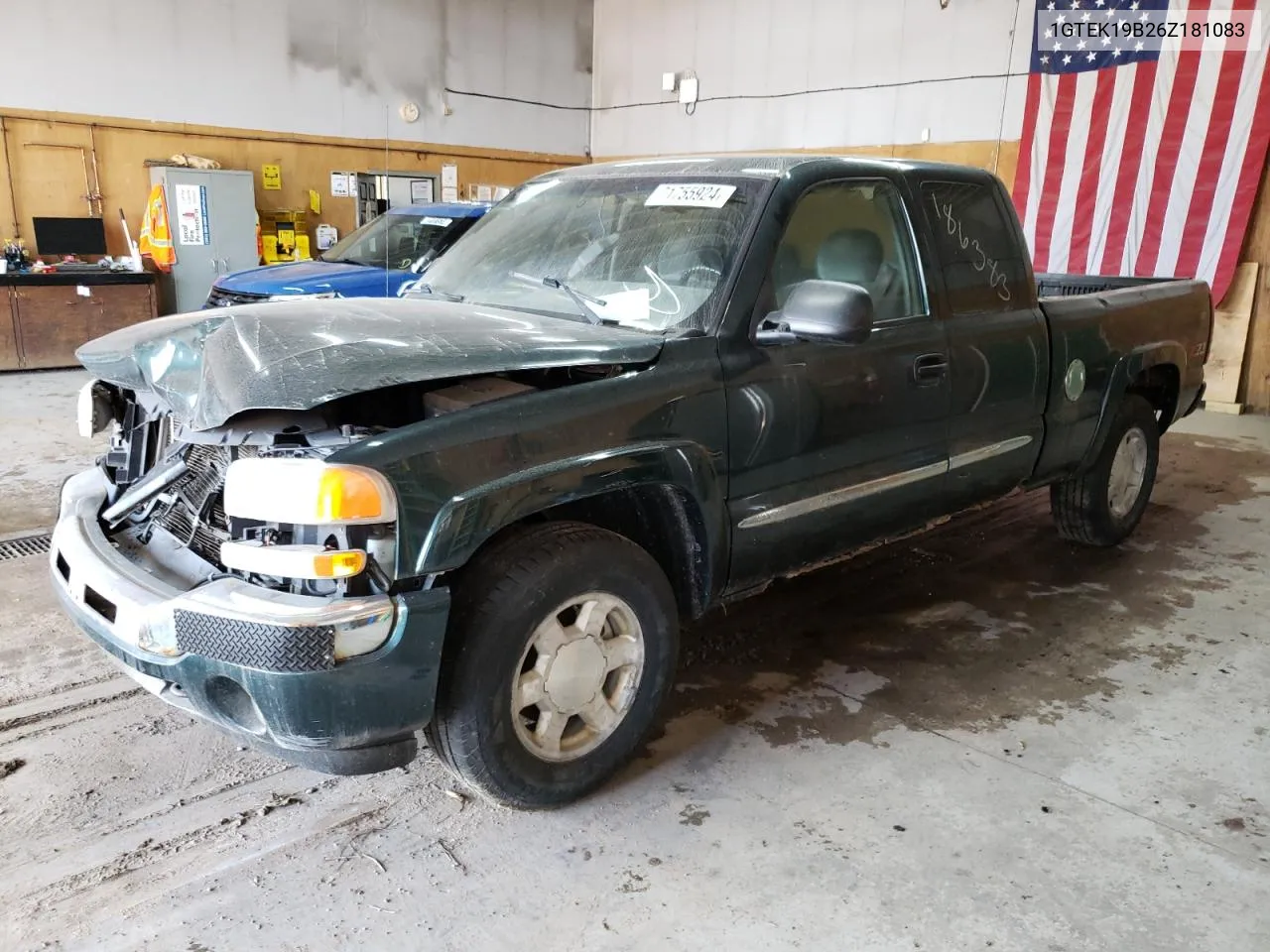 2006 GMC New Sierra K1500 VIN: 1GTEK19B26Z181083 Lot: 71755924