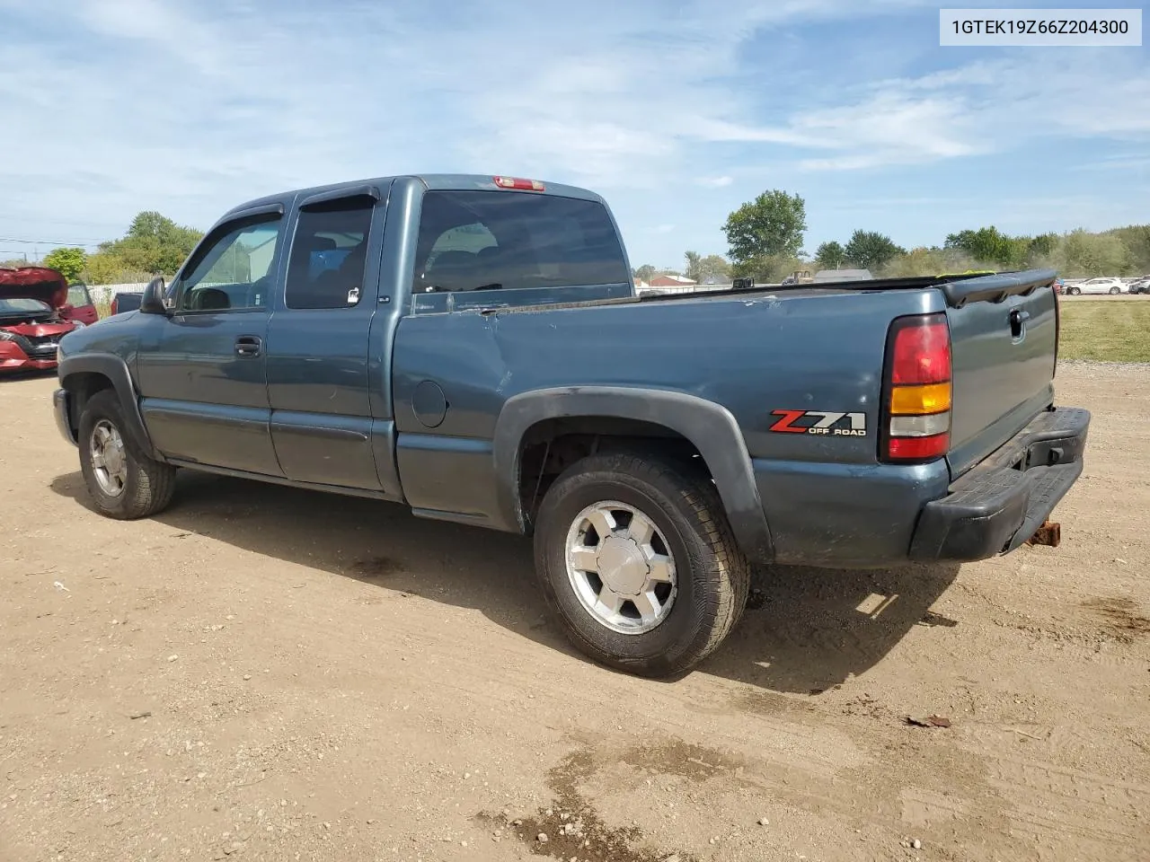 2006 GMC New Sierra K1500 VIN: 1GTEK19Z66Z204300 Lot: 71875424