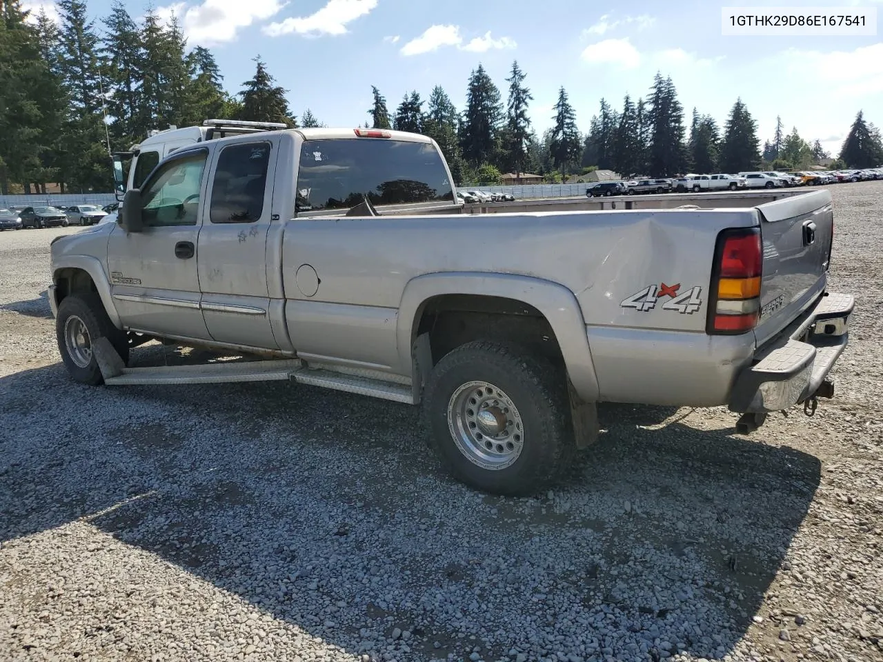 2006 GMC Sierra K2500 Heavy Duty VIN: 1GTHK29D86E167541 Lot: 71894724